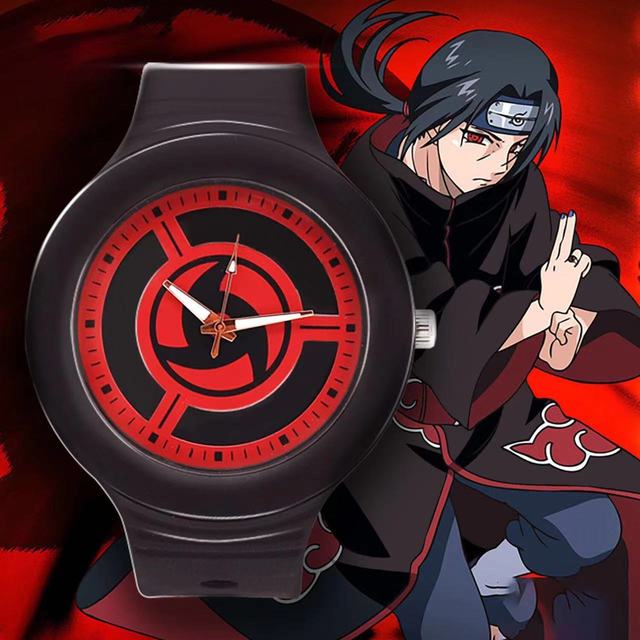 Naruto Anime Cartoon Watch Masculino, Personalidade Legal, Bonito,  Requintado, Roda de Escrita, Olho Naruto, Sasuke, Adolescente, Estudante -  AliExpress